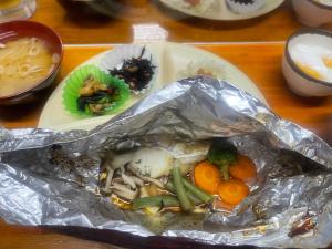 北岳山荘の晩ごはん