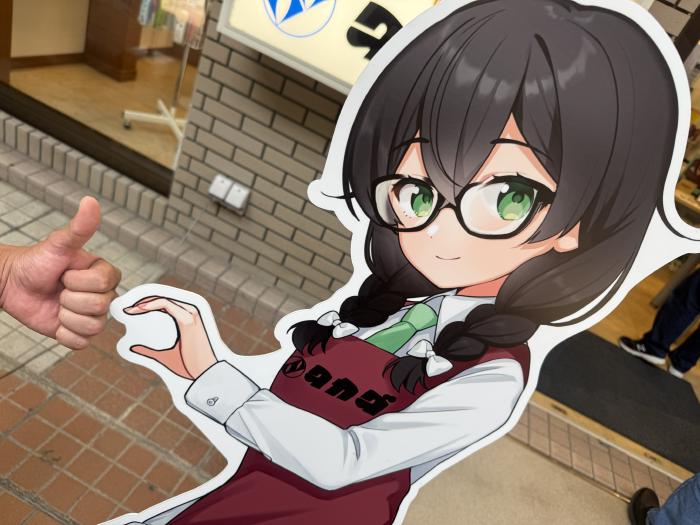 千冬ちゃんと記念撮影