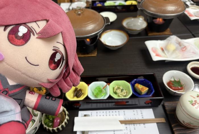 テトさんと晩御飯