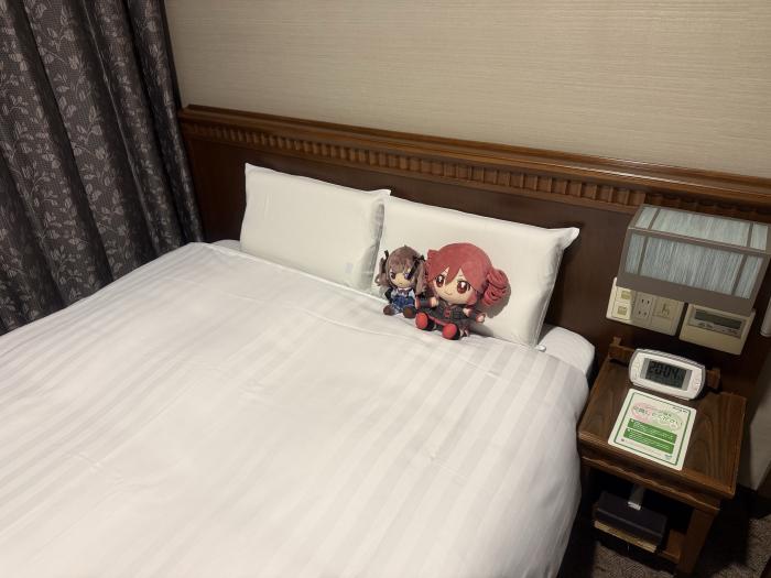 ホテルでひと休み