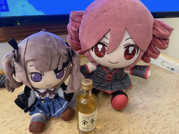 テトさんと花梨先輩と余市を