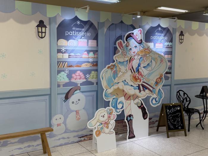 今年の雪ミクと