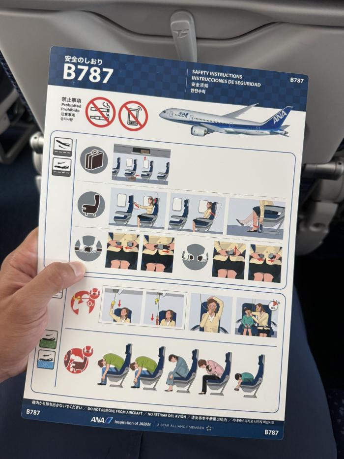787に搭乗しました