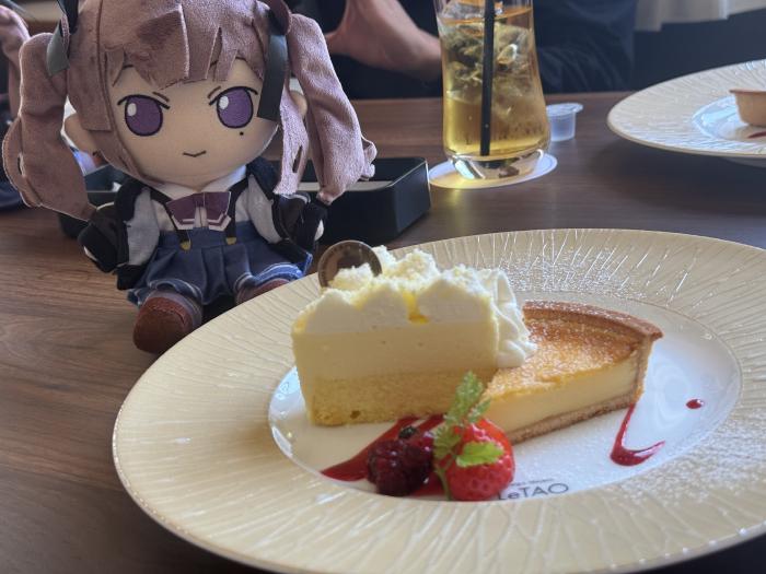 ルタオでケーキとティータイム