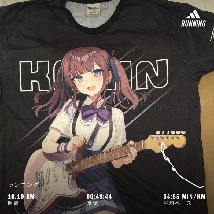 今日のランニング記録