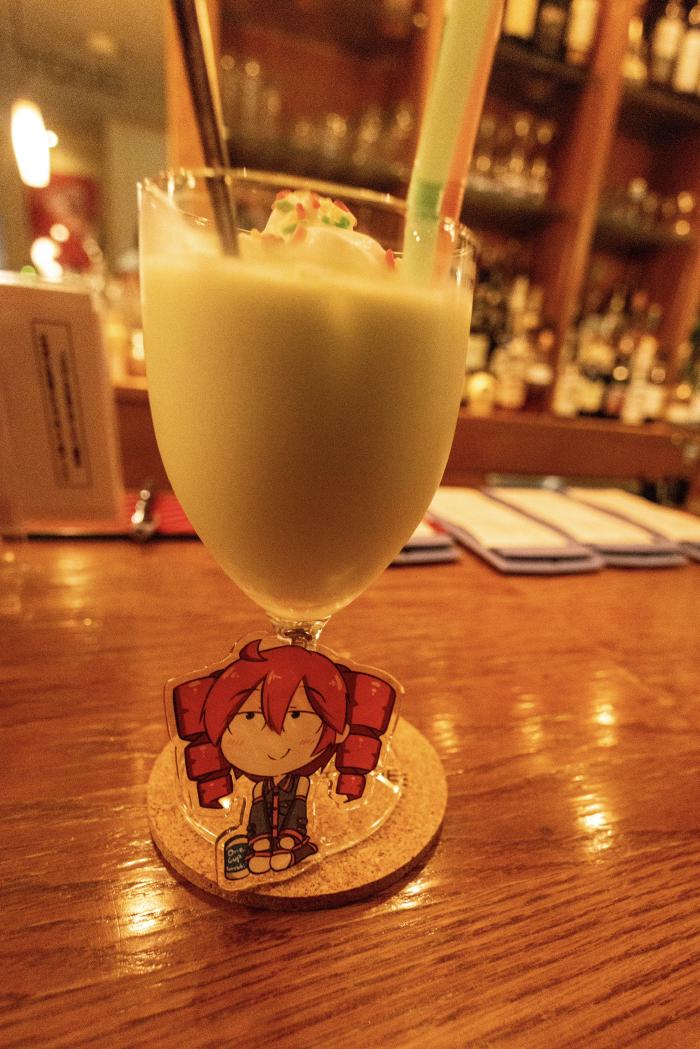 千冬ちゃんのカクテルとテトさん