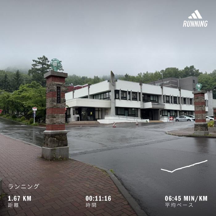 サンモール一番街から小樽商科大学へ
