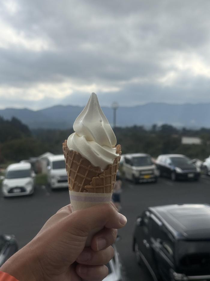 ジャージーセンターのソフトクリーム