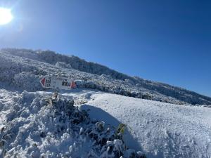 寒風山への分岐地点