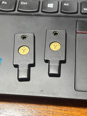 購入したYubiKey 5C NFC