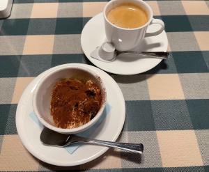 デザートとコーヒー